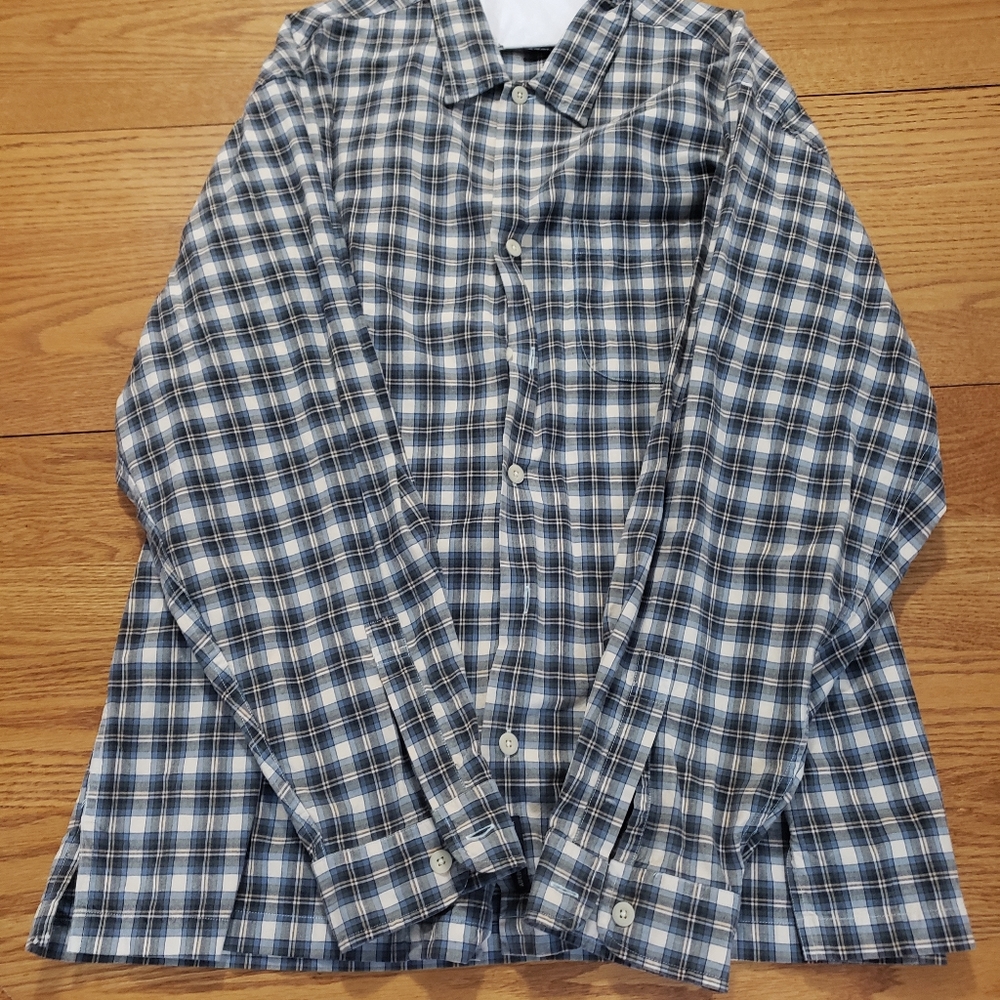 Mens XL long sleeve button up